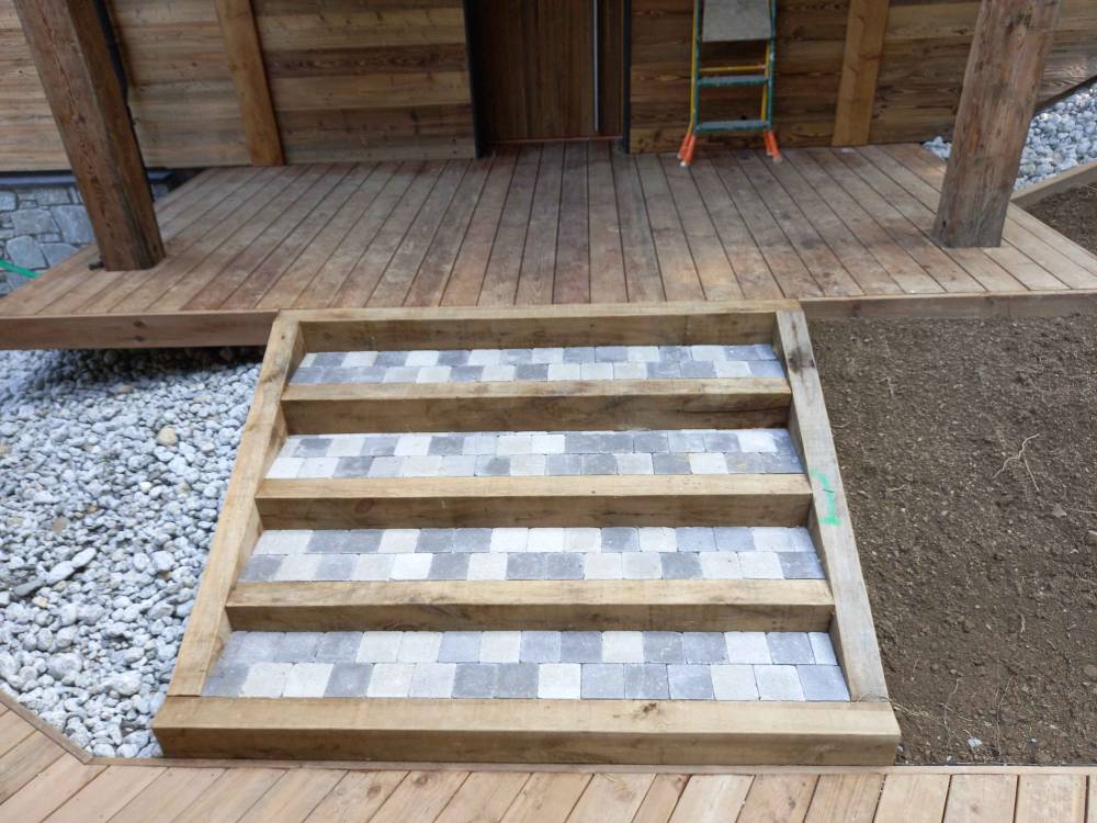 escalier-bois